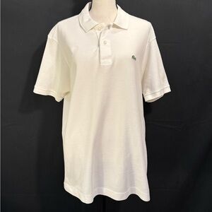 Lacoste Men's Cream Polo Shirt
